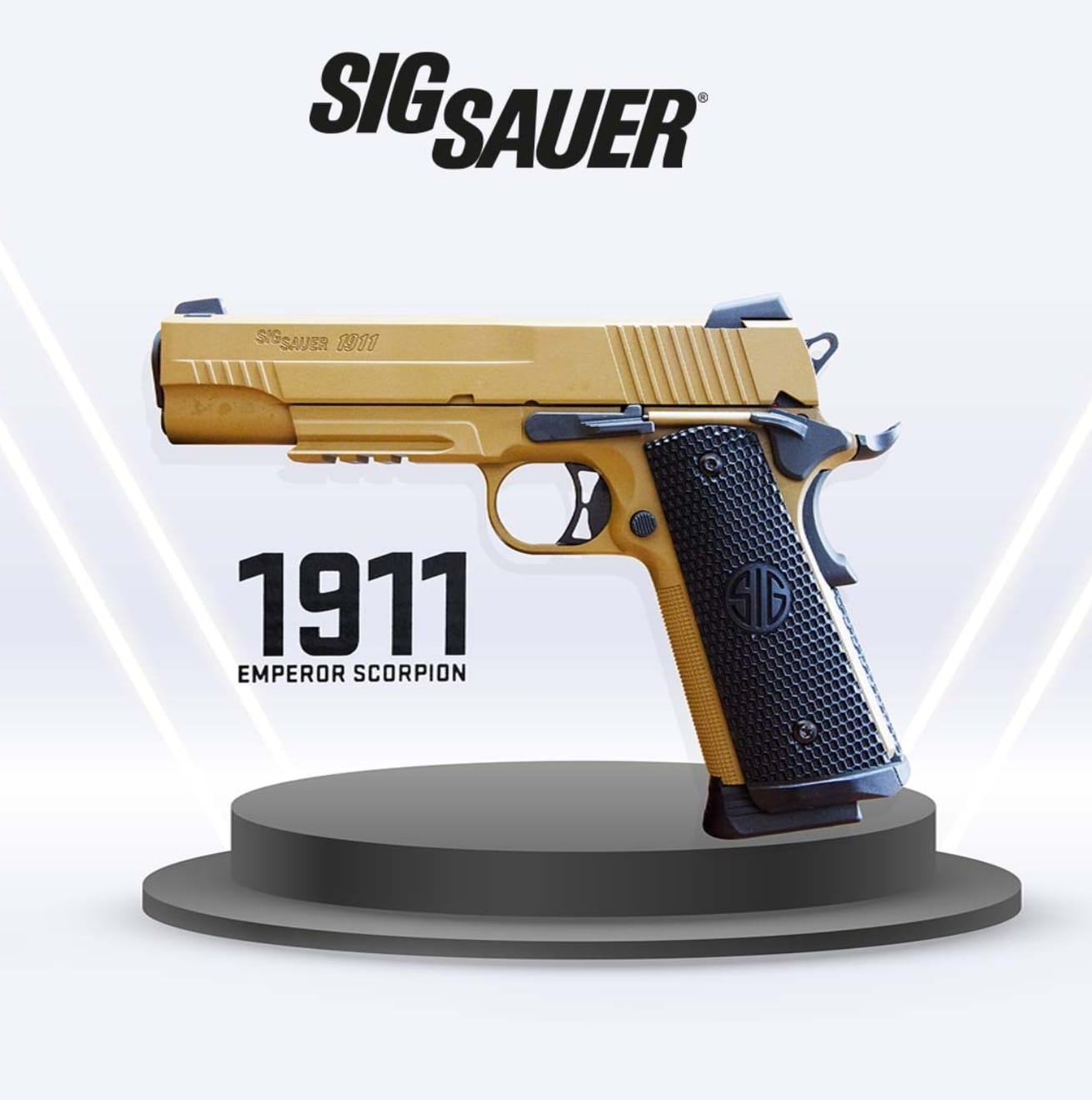 SIG SAUER 1911 EMPEROR SCORPION HAVALI TABANCA - ÇÖL